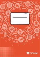 Exercise book, A4, squared, 32 sheets, VICTORIA PAPER 